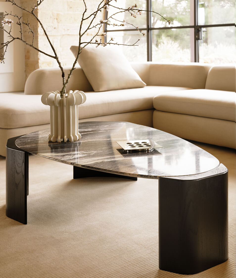 Organic Slab Coffee Table